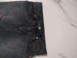 Y2k Black Jeans Skirt