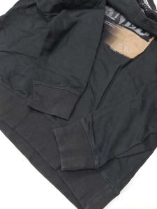 Graphic Print Black Sweatshirt