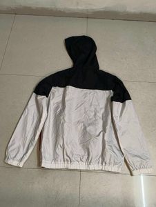 Colorblock Hooded Windbreaker Jacket