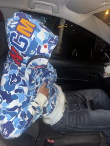 BAPE Shark Camo Zip Hoodie