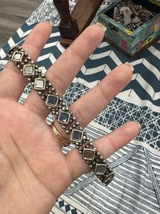 Boho Mirror Work Choker Necklace