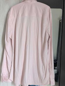 Men's Pink Button-Down Shirt