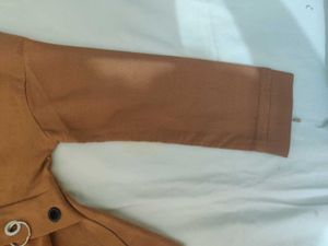 Girls age 4-6 yrs brown colour stretchable kurta