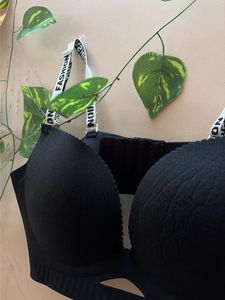 Black Padded Bra with Fashion Straps