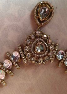 Kundan Necklace and Earring Set