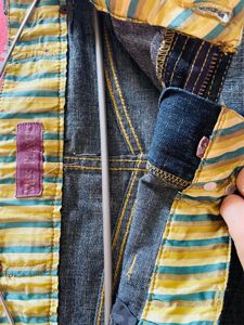 Denim Short Skirt