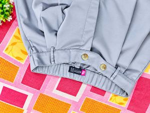 Kotty light Grey Korean Baggy Pants