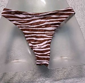 Zebra Print Bikini 🤎Bottom