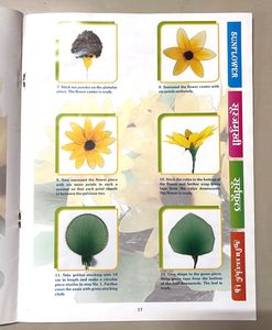Stocking Flower Making Craft Book