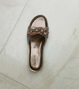 Betsey Johnson Floral Slides