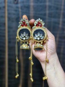 Exquisite Indian Jhumka Earrings