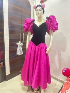 pink prom dress