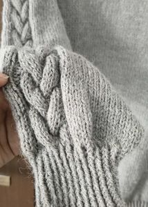 Handmade Knit Sweater  acrylic of peru wool