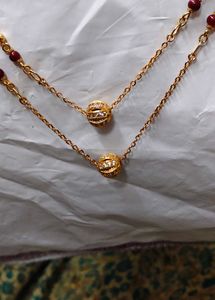 Gold-Plated Layered Necklace