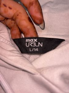 White Graphic Hoodie