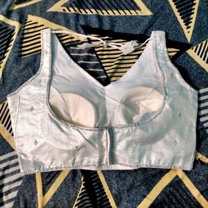Embellished Crop Blouse