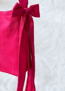🎀💖Chic Pink Handbag with Bow Detail