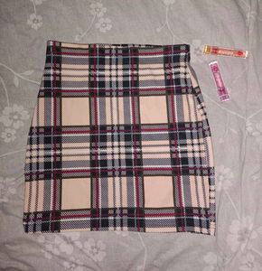 Cute Combo Skirt With Top🫶
