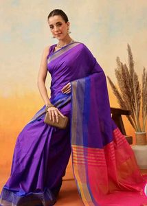 Banarasi look Art silk Ready to wear saree
