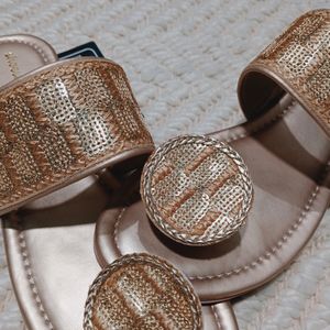 Jaipuri Embroidery Work Slipper