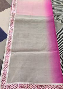 New Net Multi Color Saree