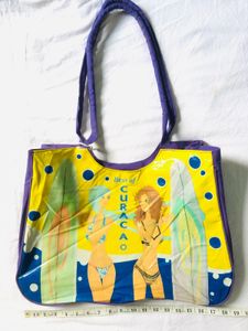 Curacao Graphic Tote Bag