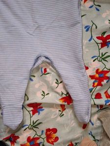 Cute Striped Baby Romper