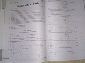 15 sample papers CBSE for mathematics basic class