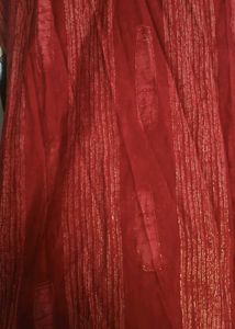 Red Ethnic Cord set