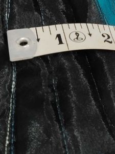 Stunning Teal Ethnic Gown with 2 inch margin