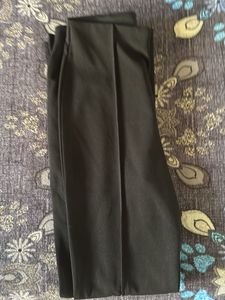 Classic Black Wide-Leg Trousers with Tags