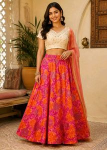 🆕Colorful Ethnic Skirt/Lehenga