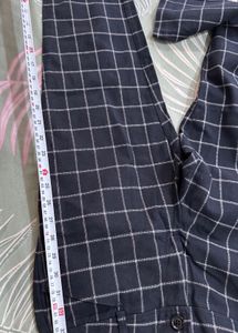 Classic Plaid Slim Fit Pants