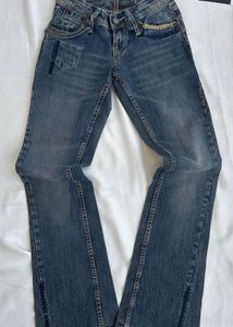 Vintage Low-Rise Denim Jeans