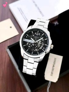 Armani Exchange Automatic Skeleton Watch