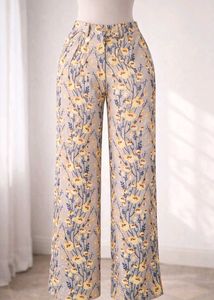 Floral Palazzo Pants