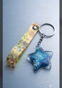 Galaxy Star Keychain