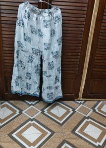 Blue Ikat Print Kurta