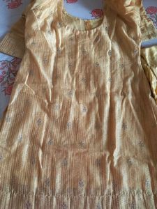Chanderi Ethnic Suit Set