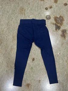 Navy Blue Athleisure Leggings