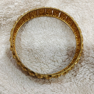 1.5 gram gold plated kada bangle