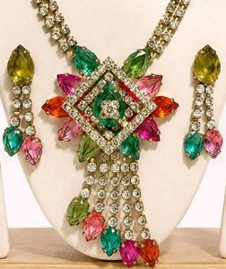 Stunning Multi-Color Gemstone Jewellery Set