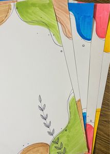 Vibrant customizable project sheets