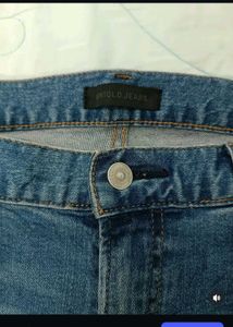 Men's Classic Blue Denim Jeans(unisex)