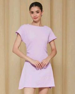 Lilac Mini Dress