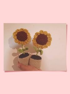 Crochet Potted Flower
