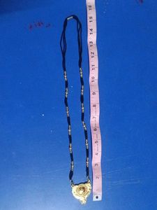 Elegant Gold Plated Mangalsutra Pendant