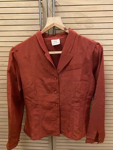 Silk Fireball Top, ladies , Maroon