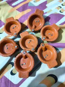 New 7 water Diya Lamps