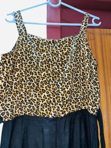 Polka Print Women Jumpsuit